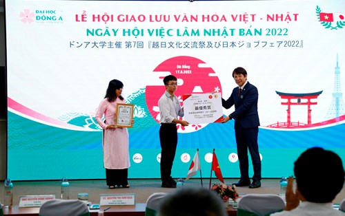 SV Vũ Thái Sơn chiến thắng cuộc thi hùng biện tiếng Nhật cúp Hoa Anh Đào lần 2, năm 2022